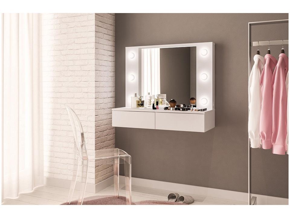 Penteadeira Camarim Parede com Espelho - 10