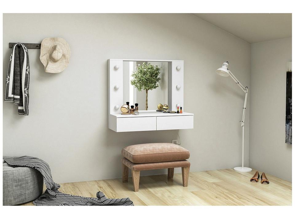 Penteadeira Camarim Parede com Espelho - 2