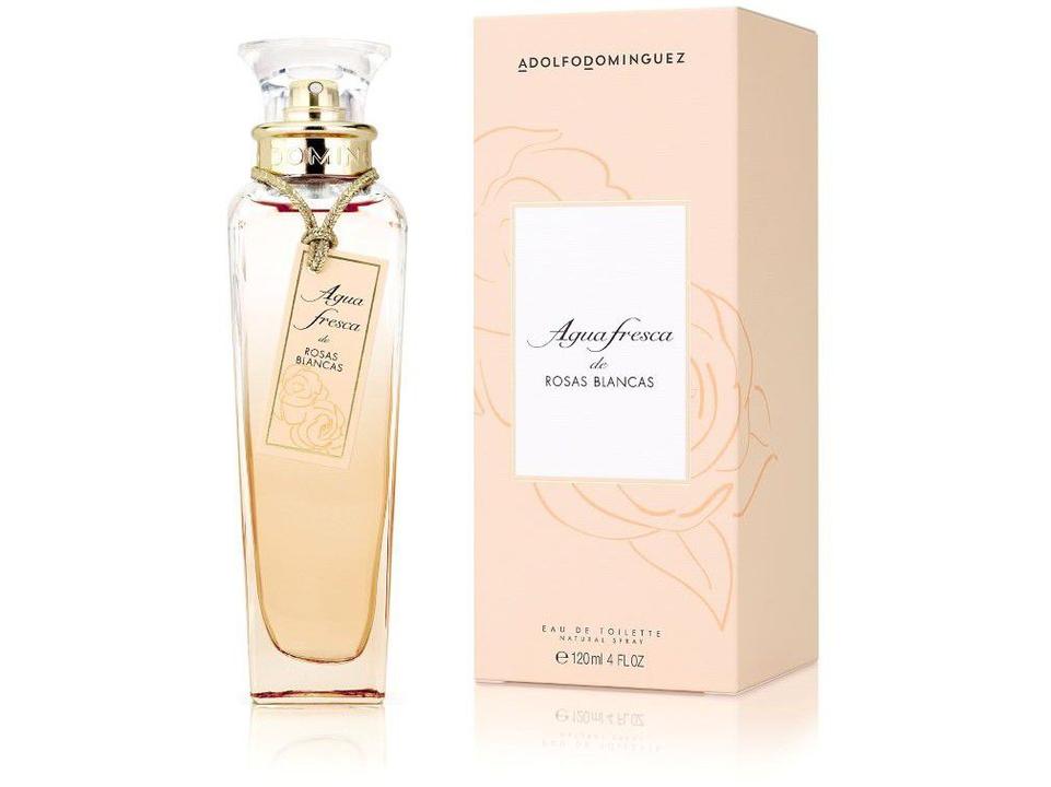 Perfume Adolfo Dominguez Agua Fresca de Rosas - Blancas Feminino Eau de Toilette 120ml - 1