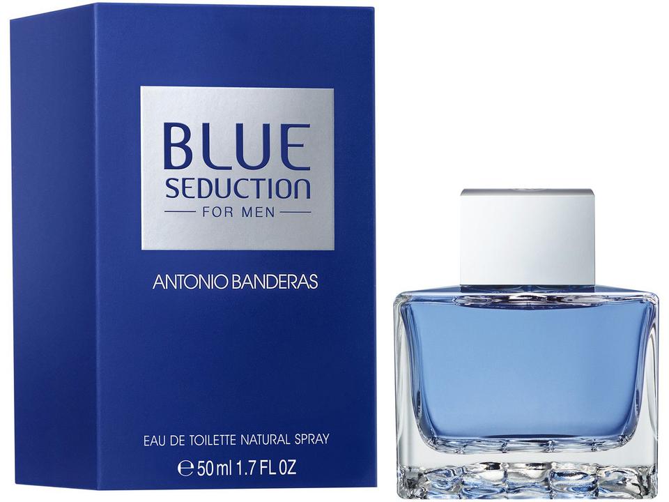 Perfume Antonio Banderas Blue Seduction Masculino - Eau de Toilette 50ml - 1