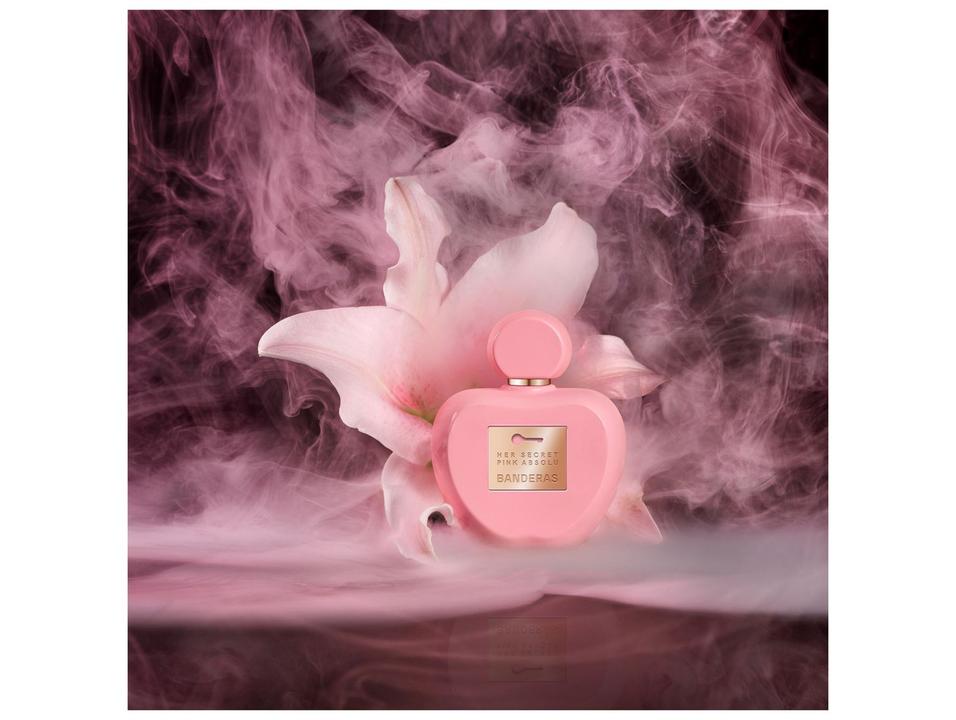 Perfume Banderas Her Secret Pink Absolu Feminino Eau de Parfum de 80ml - 3