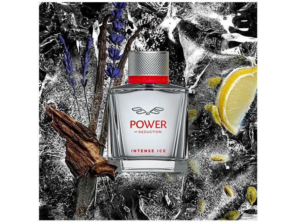 Perfume Banderas Power of Seduction Masculino - Intense Ice Eau de Toilette 100ml - 2
