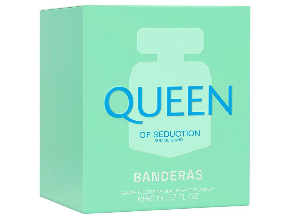 Perfume Banderas Queen of Seduction Summerland Feminino Eau de Toilette 80ml - 3