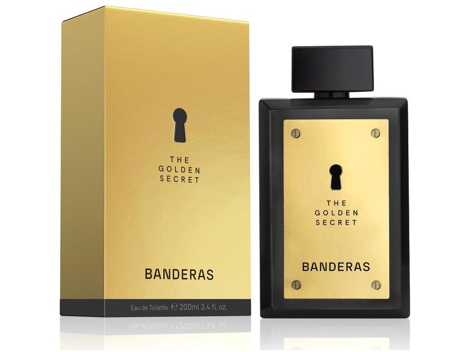 Perfume Banderas The Golden Secret Masculino Eau de Toilette 200ml - 2