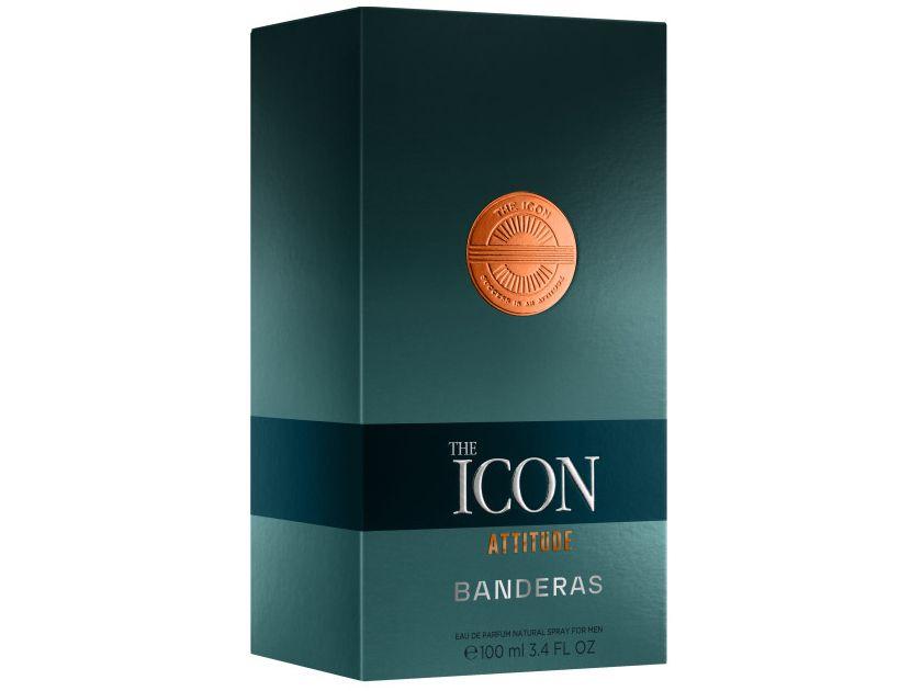 Perfume Banderas The Icon Attitude Masculino - 5