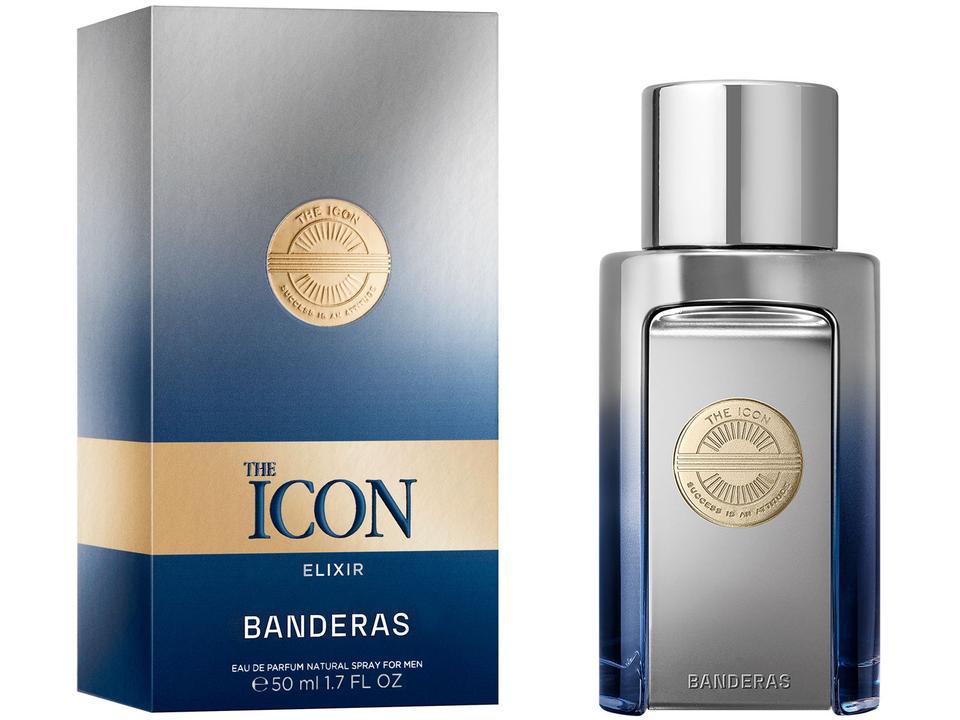 Perfume Banderas The Icon Elixir Masculino - Eau de Parfum 50ml