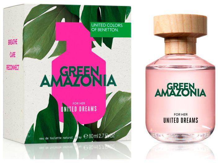 Perfume Banderas United Dreams Green Amazonia Feminino Eau de Toilette 80ml - 2