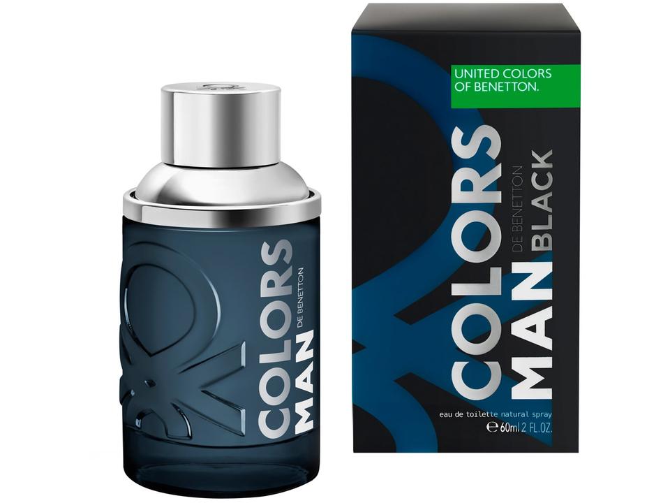 Perfume Benetton Colors Man Black Masculino - Eau de Toilette 60ml - 1