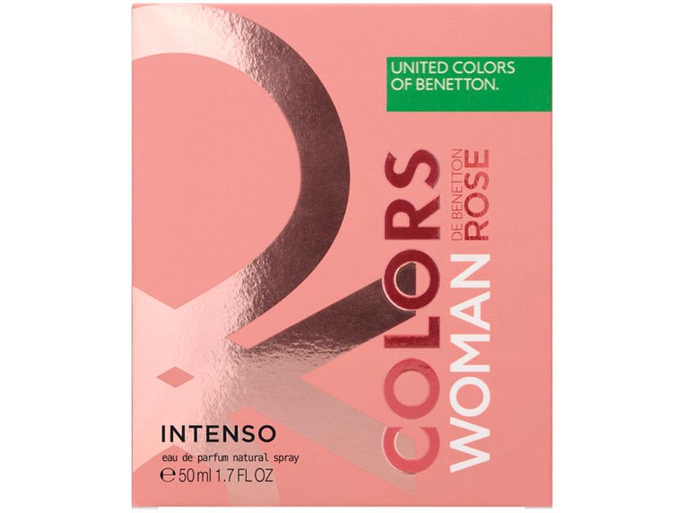 Perfume Benetton Colors Rose Intenso Feminino - Eau de Parfum 50ml - 5