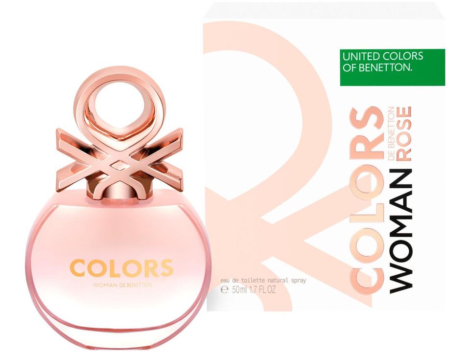 Perfume Benetton Colors Woman Rose Feminino - 1
