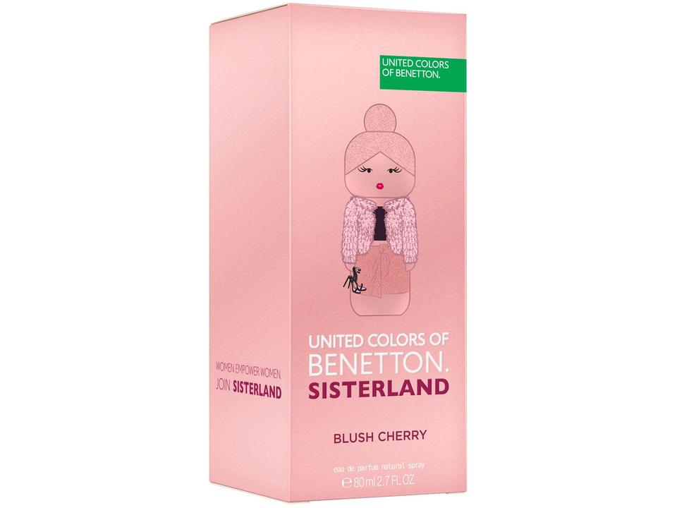 Perfume Benetton Sisterland Blush Cherry Feminino Eau de Parfum 80ml - 3