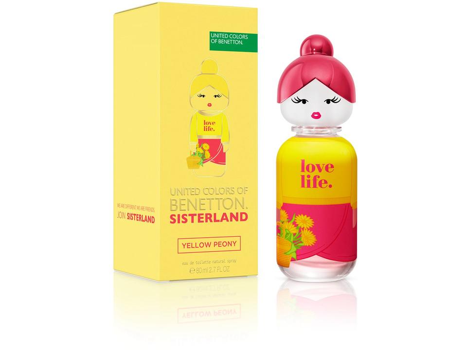 Perfume Benetton Sisterland Yellow Peony Feminino - 3
