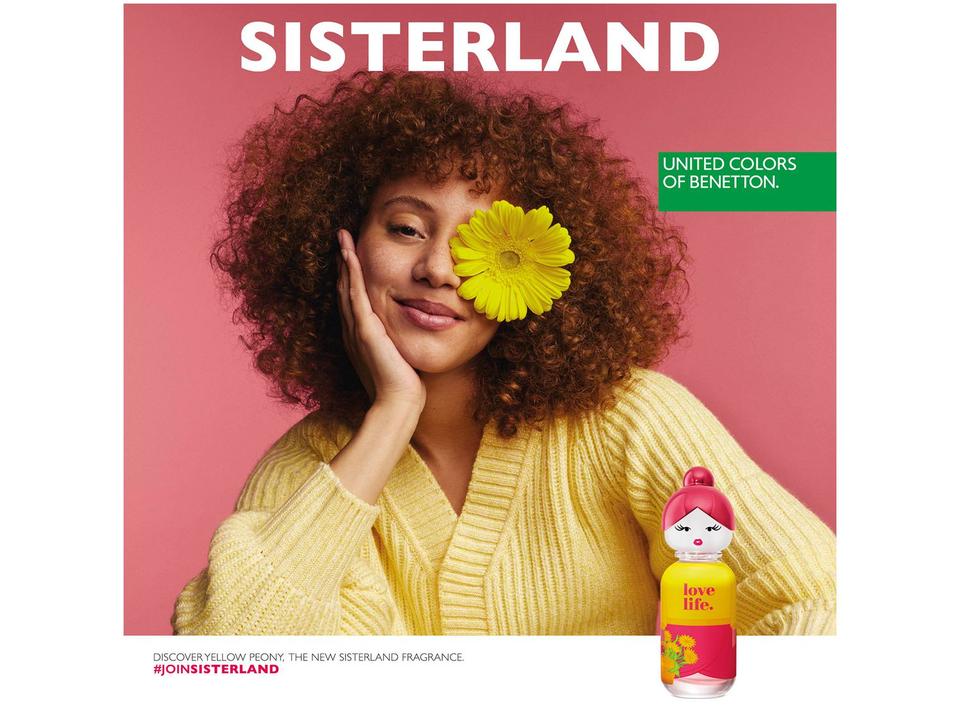 Perfume Benetton Sisterland Yellow Peony Feminino - 2
