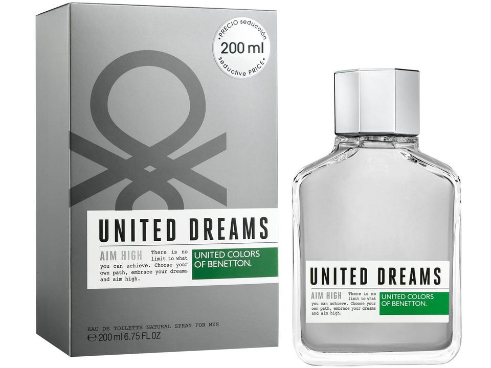 Perfume Benetton United Dreams Aim High Masculino - Eau de Toilette 200ml - 1
