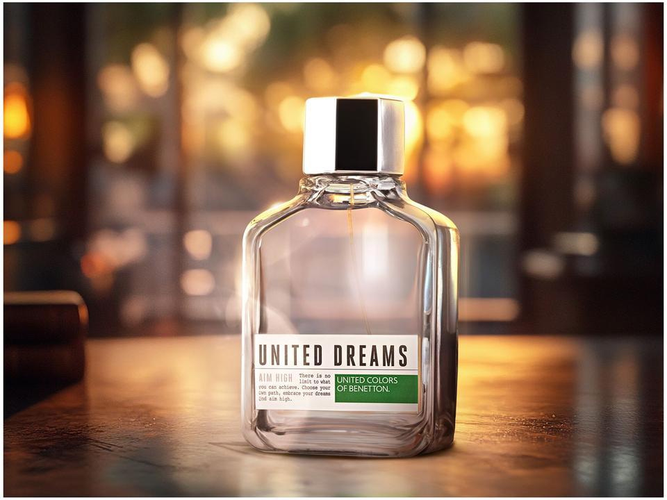 Perfume Benetton United Dreams Aim High Masculino - 1