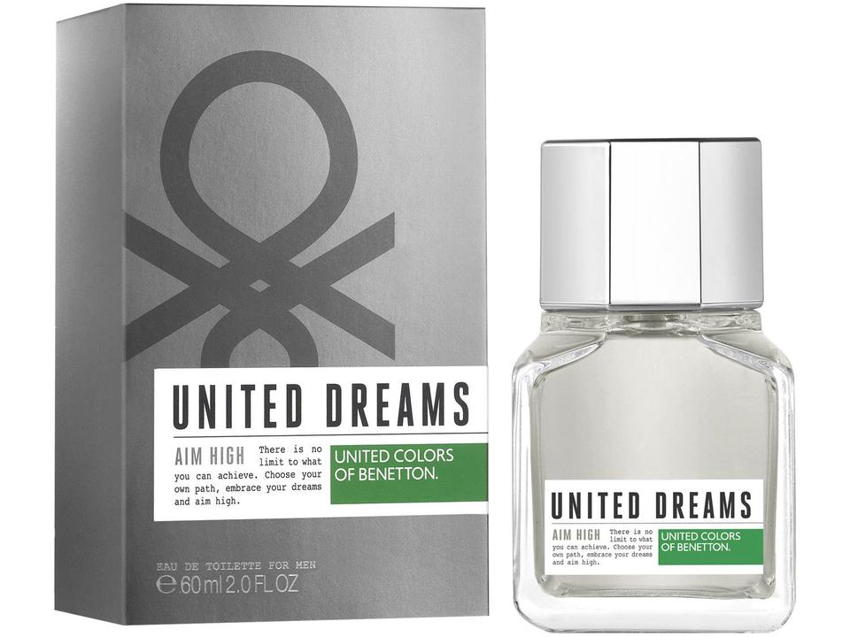 Perfume Benetton United Dreams Aim High Masculino - 1