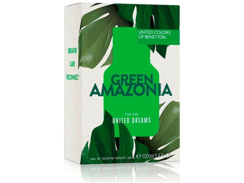 Perfume Benetton United Dreams Green Amazonia Masculino Eau de Toilette 100ml - 3