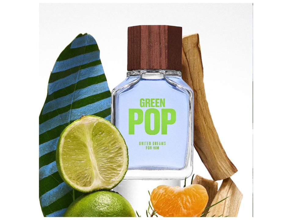 Perfume Benetton United Dreams Green Pop Eau de Toilette 100ml - 1