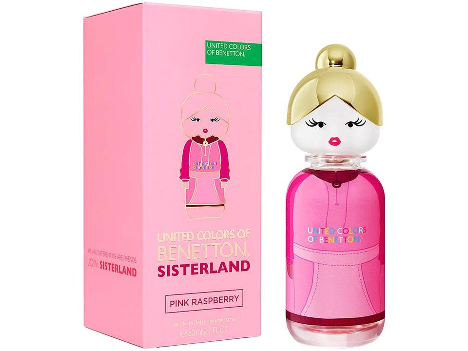 Perfume Pink Raspberry Sisterland United - Colors of Benetton Feminino 80ml - 1