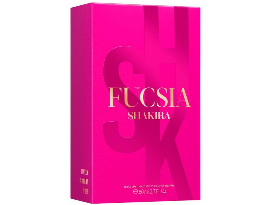 Perfume Shakira Fucsia Feminino Eau de Parfum - 80ml - 5