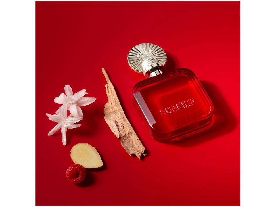 Perfume Shakira Rojo Feminino Eau de Parfum 80ml - 3