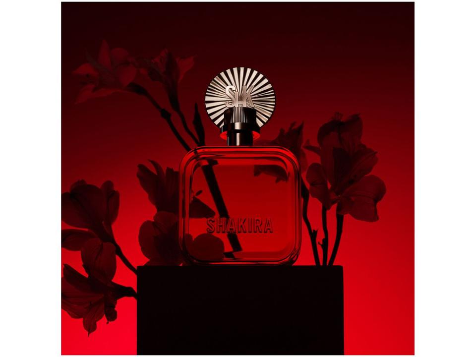 Perfume Shakira Rojo Feminino Eau de Parfum 50ml - 5