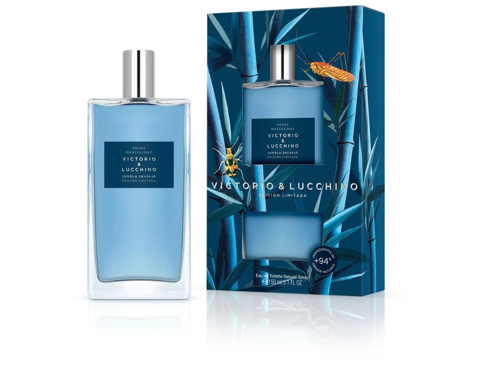 Perfume Victorio & Lucchino Agua Masculinas Jungla Salvaje Edición Limitada Masculino Eau de Toilette 150ml - 1
