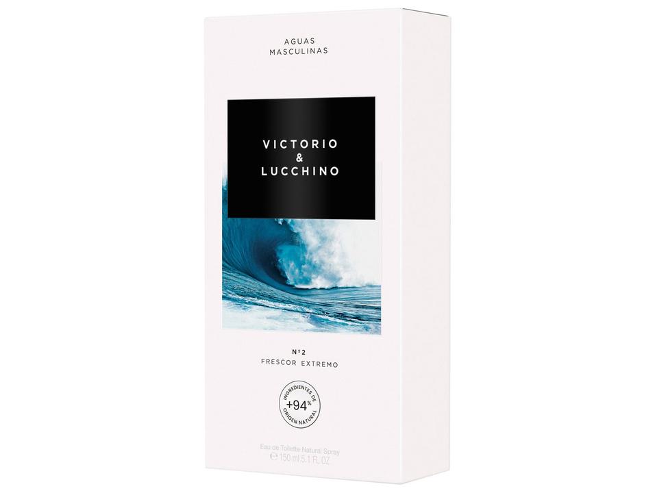Perfume Victorio & Lucchino Aguas Masculinas Nº 2 Frescor Extremo Masculino Eau de Toilette 150ml - 3