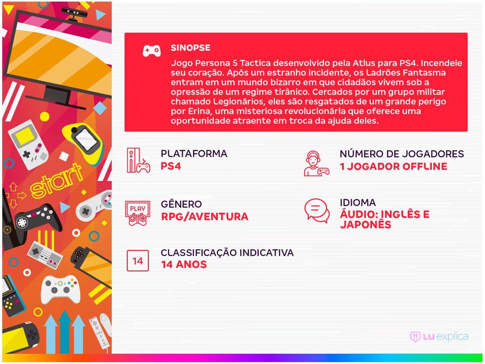 Persona 5 Tactica para PS4 Atlus - 1