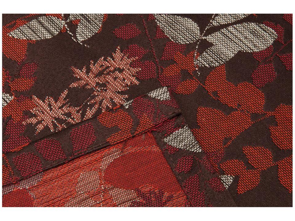 Peseira Queen 65x240cm Cinza Lartex Jacquard Hog - 5