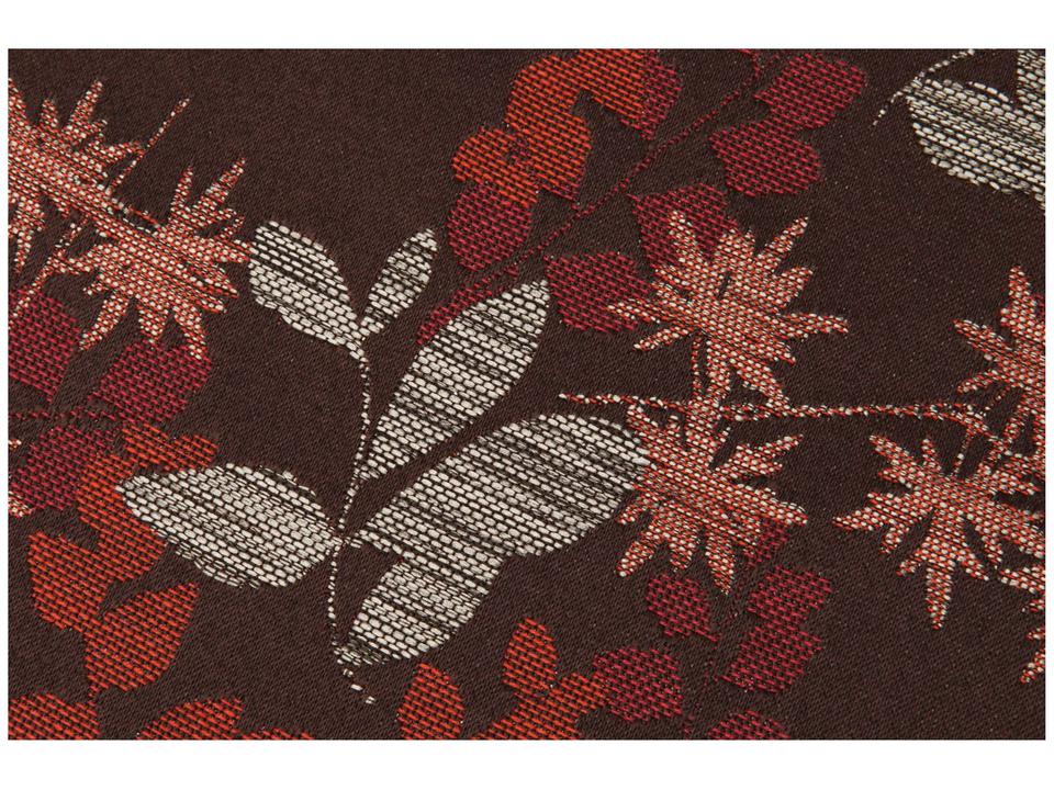 Peseira Queen 65x240cm Cinza Lartex Jacquard Hog - 4