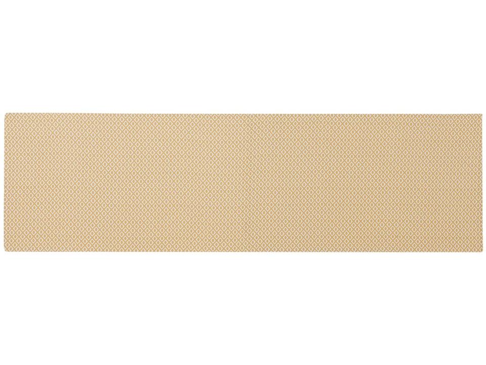 Peseira Queen 65x240cm Laranja Lartex Jacquard Hog - 2