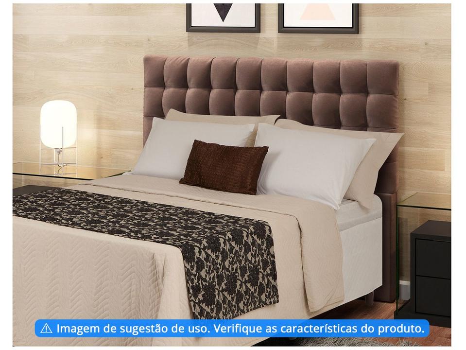 Peseira Queen 65x240cm Preto Lartex - 1