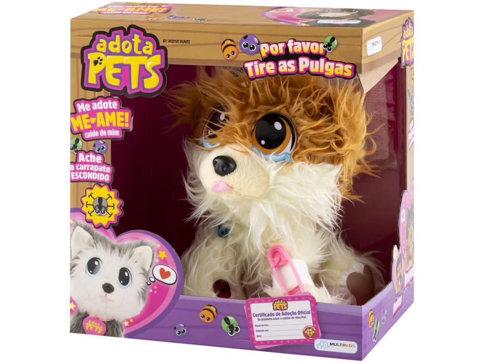 Pet de Brinquedo Adota Pet Lulu Multikids - 9