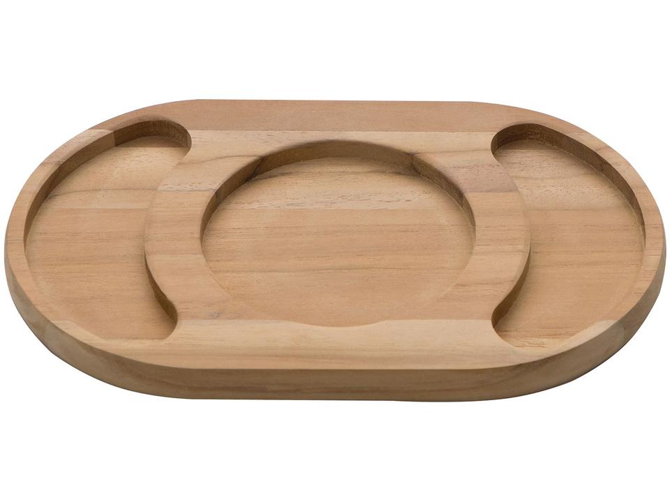 Petisqueira de Madeira Oval Tramontina - 2