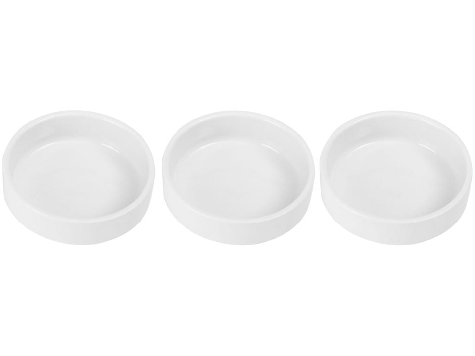 Petisqueira Porcelana com Pote Retangular - 4