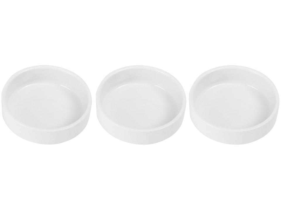 Petisqueira Porcelana com Pote Retangular - 4