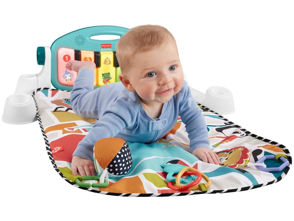 Pianinho Brilha e Cresce Bebê Fisher-Price Mattel - 6