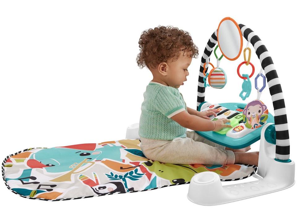Pianinho Brilha e Cresce Bebê Fisher-Price Mattel - 7