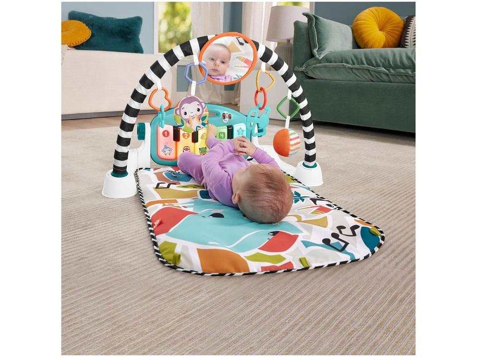 Pianinho Brilha e Cresce Bebê Fisher-Price Mattel - 1