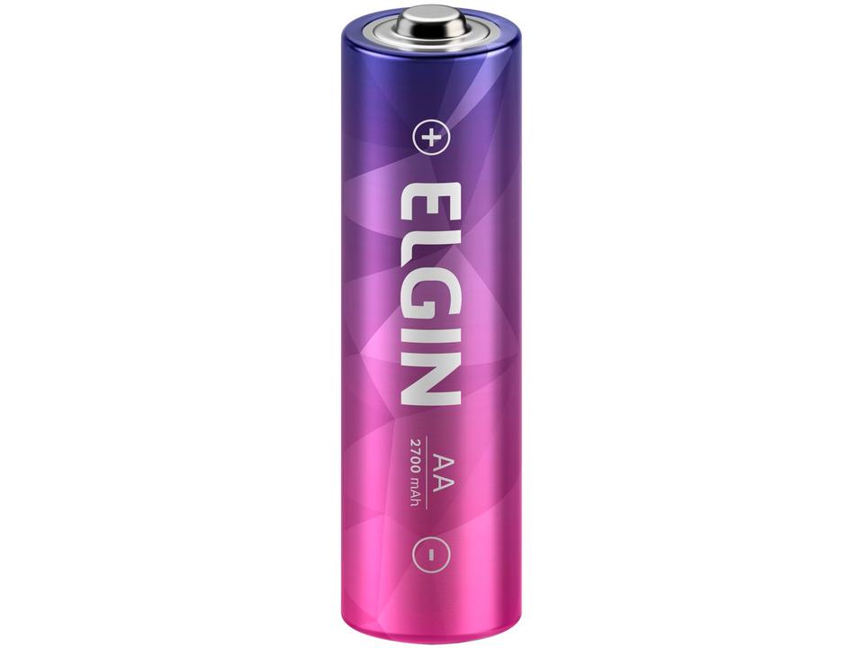 Pilha Recarregável AA Elgin 1,2V - 1