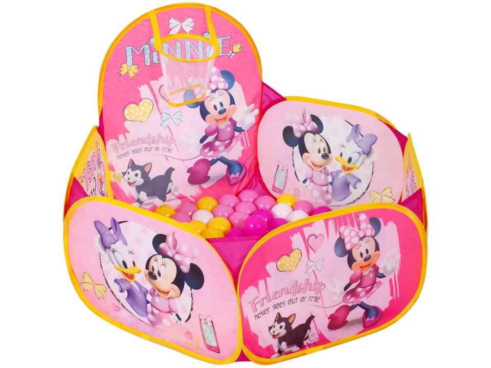 Piscina de Bolinha Minnie Disney 100 Bolinhas - Zippy Toys - 1