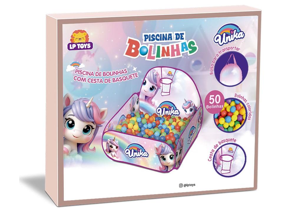 Piscina de Bolinha Unicórnio Unika 50 Bolinhas - 1