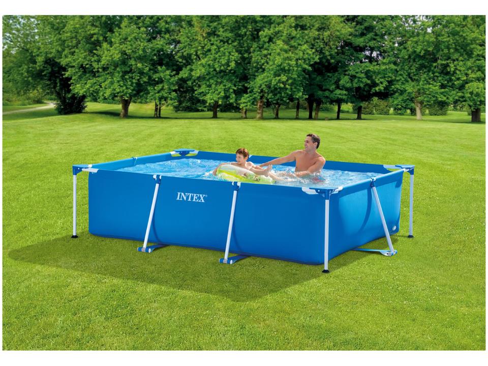 Piscina Estruturada Intex 1.662L Retangular - 1