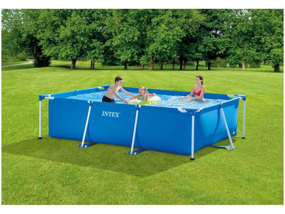 Piscina Estruturada Intex 3834L Retangular - 1
