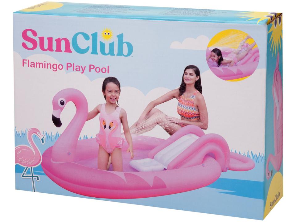 Piscina Infantil Inflável com Escorregador Jilong - 6