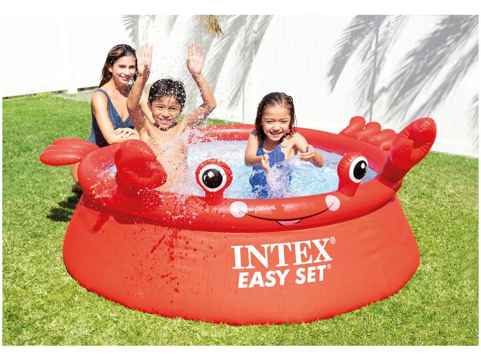 Piscina Infantil Inflável Redonda Intex 880L - 1