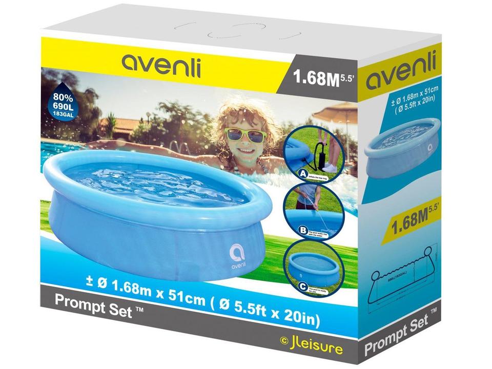 Piscina Infantil Inflável Redonda Jilong 1000L - 7