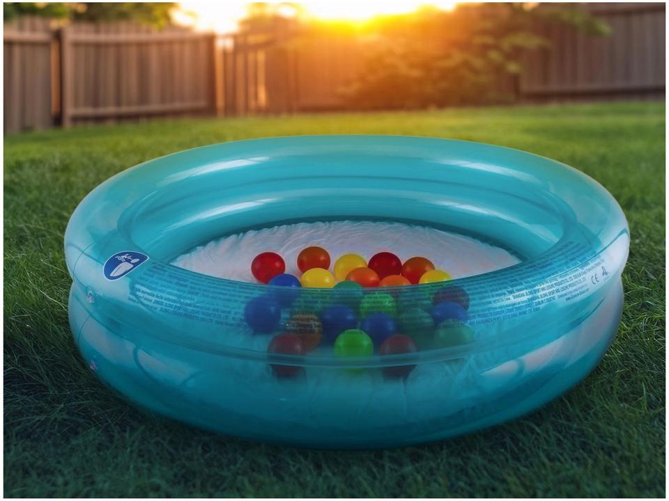 Piscina Infantil Inflável Redonda Jilong 120L - 2