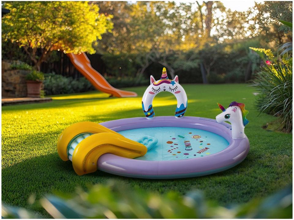 Piscina Infantil Inflável Redonda Jilong 125L - 1